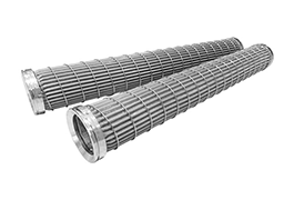Customized Three Layer Polymer Melt Pleated Filter